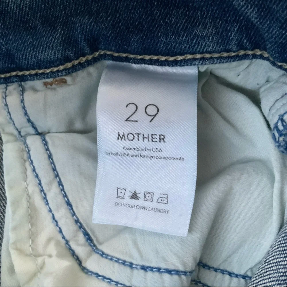 MOTHER Jeans Hustler Ankle Flare Blue Size 29 - Picture 9 of 13